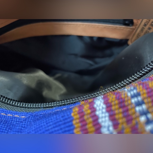 Colorful Embroidered Tote Bag - Picture 4 of 5